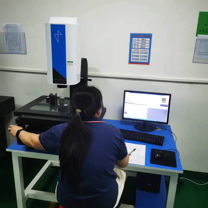 Optical projector used for precision part inspection